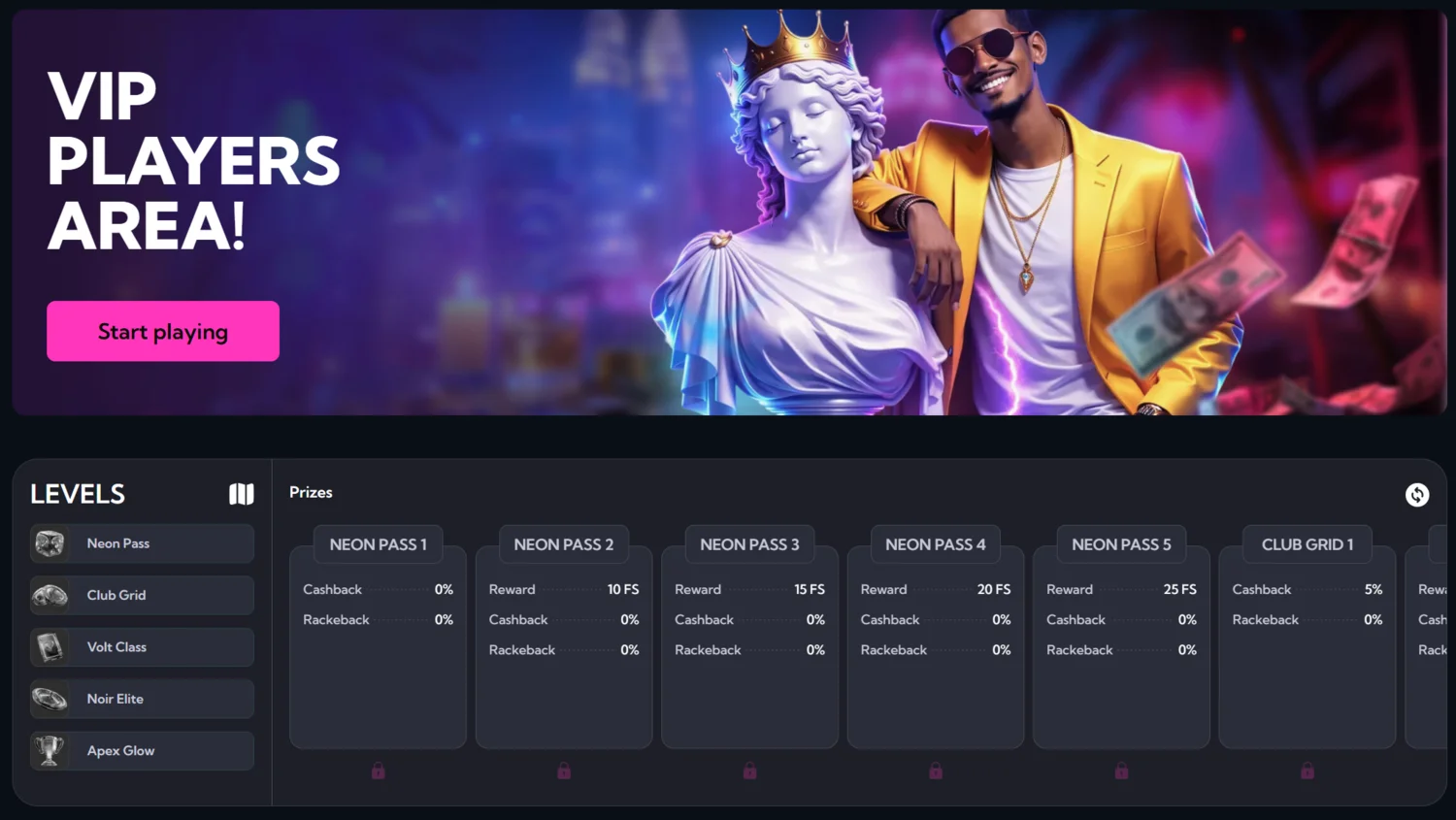 Spinalto Casino VIP Program